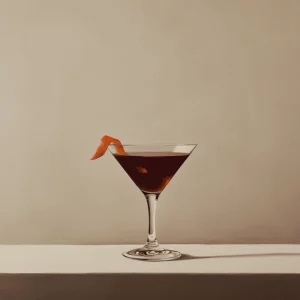Fox River Cocktail Manhattan-Variante mit Creme de Cacao