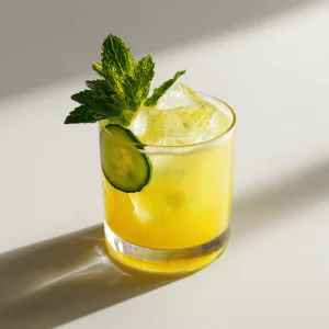 Kentucky Maid Cocktail Bourbon trifft auf Gurke und Minze