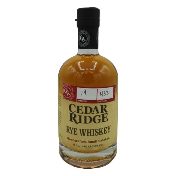 Cedar Ridge Rye Whiskey mit außergewöhnlicher Mash Bill (2)