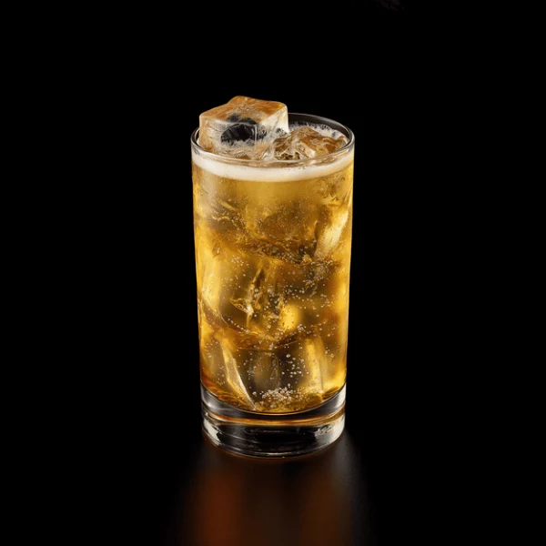 Stone Fence Cocktail Bourbon trifft auf Apfel-Cider