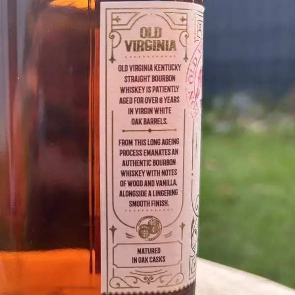 Old Virginia 6 Bourbon 6 Jahre gereift und unter 20 € (1)