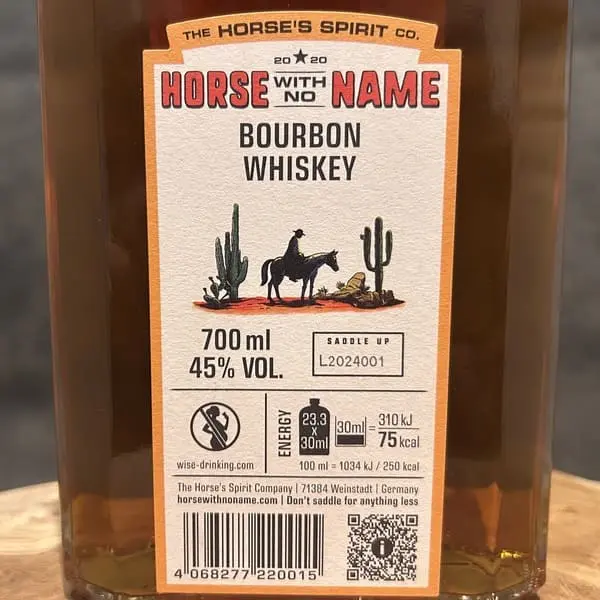 Der Horse With No Name Bourbon in der Verkostung (2)